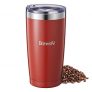 Brewsly Frascos térmicos para Bebida (Rojo, 900ml)