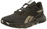 Reebok NANOFLEX TR, Zapatillas Deportivas Mujer, Core Black/Frost Berry/Quartz Met, 39 EU