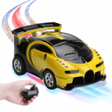 Auniq Mini Coche Teledirigido Niños, Aleación Completa Mini Coche de Control Remoto con luz LED 1:64 Radiocontrol Coches Juguetes Carga USB Coche con Joystick niños y niñas