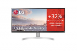 LG 29WN600-W – Monitor 29 pulgadas UltraWide, Full HD (1920×1080, 75Hz, 5 ms, 1000:1, 400nit, sRGB 99%, 21:9, HDMI, DisplayPort), Negro