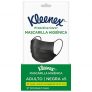 Kleenex Mascarilla Higiénica Adulto Negra 5×18 (90 unidades)