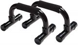 ZoneYan Soporte para Flexiones, Flexiones Push up, Push up Bars Soporte, Barra de Empuje, Flexiones Ejercicios Manijas, Flexiones Skid-Resistant, Soporte Push-up para Desarrollar Músculos (1 par)