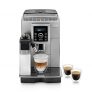 De’Longhi Perfetto ECAM 23.460.SB – Cafetera Supe automática (15 bares de presión, sistema cappuccino automático, depósito de agua extraíble 1.8 L, panel LCD, limpieza automática) Plata/Negro
