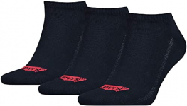 Levi’s Levis 168sf Low Cut 3p Calcetines, Azul (Navy 321), 39/42 (Talla del Fabricante: 039) para Hombre