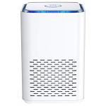 SUPALAK Purificador de Aire Portátil,con Filtro HEPA 13,Función de Aromaterapia,2 Modos,Luz Nocturna,Silenciosa para Dormitorio, Oficina,Eliminador de Olores de Alergias y Mascotas,Humo,Polvo, Moho