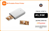 [€29 €4 código:STOPATI4]Xiaomi impresora de fotos de bolsillo, dispositivo de impresión portátil AR de 313×400 dpi, 500mAh, para fotos de 3 pulgadas|Impresoras|