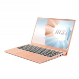 MSI Modern 14 B11M-090XES – Ordenador portátil de 14″ FullHD (Intel Core i7-1165G7, 16 GB RAM, 512 GB SSD, Irixe Xe Graphics, sin sistema operativo) Beige Mousse – Teclado QWERTY Español