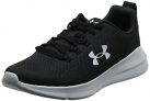 Under Armour UA Essential Zapatillas para Correr para Hombre, Negro (Black / White / White), 43 EU