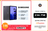Tablet SAMSUNG Galaxy Tab A7 WiFi/4G, TFT 10.4″ WUXGA+, 3GB + 32/64GB (ampliable con MicroSD), 7040mAh, 4 altavoces, Dolby Atmos|Tabletas|