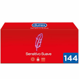Durex Preservativos Sensitivo Suave para Mayor Sensibilidad – Pack Ahorro 144 condones