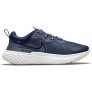 Nike React Miler 2, Zapatillas para Correr Hombre, Thunder Blue/Black-Obsidian, 44 EU