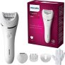 Depiladora Philips Series 8000 Wet & Dry con 6 accesorios (modelo BRE715/00)
