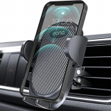 Amazon Brand – Eono Soporte Móvil Coche, Universal Movil Coche para Rejilla del Aire, 360° Rotación, para Teléfonos Móviles de 4 a 7 Pulgadas, Compatible con iPhone 13/12, Samsung, Xiaomi y Más