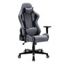 IntimaTe WM Heart Gaming de Tela, Oficina Silla Computadora, Ergonómica 360° Giratorio Altura Ajustable Alto Respaldo Reclinable, Metal, Gray, 135 KG