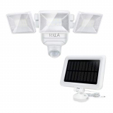 SOLLA Luz Solar Exterior, 2000lm Lámpara Solar regulable, IP65, Foco Solar Exterior LED y con Sensor de Movimiento, Luces Solares para Exterior/Interior