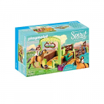 PLAYMOBIL Spirit – Riding Free Establo Fortu y Spirit, A partir de 4 años (9478)
