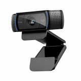 Logitech C920 HD Pro Webcam, Videoconferencias 1080P FULL HD 1080p/30 fps, Sonido Estéreo, Corrección de Iluminación HD, Skype/Google Hangouts/FaceTime, Para Gaming, PC/Mac/Android/Chromebook – Negra