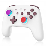 Mandos Bluetoth para Switch, EasySMX Mandos para Switch Lite/Móvil y TV BOX de Andriod, Controlador de Switch en Batería, Vibración Doble Ajustable y Turbo para Switch/PC/ Móvil de Andriod