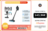 Cecotec Aspirador Vertical Conga Rockstar 700 Ultimate Potencia 420 W, Potencia de succión 24 KPa, Autonomía hasta 65 min.|Aspiradoras|