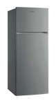 Candy CMDDS 5142XN, Frigorífico Dos Puertas, 55CM, 204L, Tecnología Estática, Cajón Verdulero, Control Temperatura Interno, LED, Puertas Reversibles, Altura Ajustable, Ruedas, 40DB, Clase F, Inox