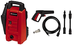 Einhell Limpiadora a alta presión TC-HP 90 Power X-Change (1200 W, máx. 90 bar, rendimiento máx. 372 L/h, conexión de agua + filtro integrado, incl. pistola, manguera, lanza + boquilla)