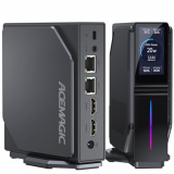 ACEMAGIC Mini PC con LCD DIY, 16GB DDR4 1024GB (1TB) M.2 NVMe SSD Mini Ordenador,Intel Alder Lake-ɴ95 Mini PC Sobremesa(hasta 3,4GHz, 20W TDP),Micro PC WiFi 6/BT 5.2/4K UHD/Dual LAN/Oficina/Negocio
