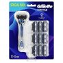Gillette Fusion 5 ProGlide Maquinilla de Afeitar Hombre + 10 Cuchillas de Recambio