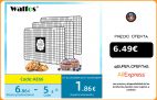 WALFOS rejilla de enfriamiento antiadherente de acero inoxidable, rejilla de enfriamiento para horno para galletas/Pie/pan/pastel, rejilla para repostería gran oferta|cooling rack|baking rackbaking tray