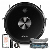 Ultenic Robot Aspirador y Fregasuelos D5s Pro, 3000Pa Súper Potente y Silencioso, Aspiradora con Navegación Mapeo para Mascotas, 2600mAh, Compatible con Mando, App, Alexa y Google Home