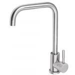 Grifo de Cocina para Fregadero de Cocina de Acero Inoxidable 304 Grifo 360°Giratorio con Mangueras Válvula de Cerámica para Diámetro de Orificio Más de 3,2 cm para Cocina, Baño Agua Fría y Caliente