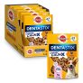 PEDIGREE Dentastix Chewy ChunX Snacks dentales para la limpieza bucal de tu Perro sabor Pollo, perros pequeños y medianos. (5 bolsitas x 68g)