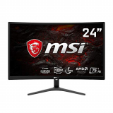 MSI Optix G241VC – Monitor Gaming Curvo 24″ FullHD 75Hz (1920 x 1080, pantalla curva, 1ms respuesta, AMD Freesync) negro