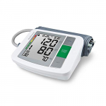 Medisana BU 510 – Tensiómetro para el brazo, pantalla de arritmia, escala de colores de los semáforos de la OMS, para una medición precisa de la tensión arterial y del pulso con función de memoria