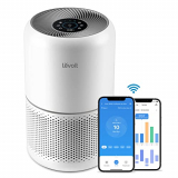 LEVOIT Purificador de Aire con Filtro HEPA H13, CADR 195m³/h a 41㎡, Compatible con Alexa y APP, Auto Modo Inteligente y 22dB Modo de Sueño, Elimina 99,97% de Alergia Polen Ácaros Humo Pelo de Mascota