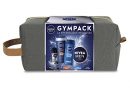 NIVEA MEN Neceser Gimnasio Gympack, neceser de regalo con gel de ducha (1 x 250 ml), champú (1 x 250 ml), desodorante roll on (1 x 50 ml) y NIVEA MEN Creme (1 x 75 ml)