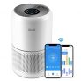 LEVOIT Purificador de Aire con Filtro HEPA H13, CADR 195m³/h a 41㎡, Compatible con Alexa y APP, Auto Modo Inteligente y 22dB Modo de Sueño, Elimina 99,97% de Alergia Polen Ácaros Humo Pelo de Mascota