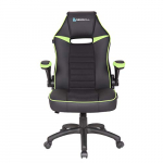 Newskill NS-CH-NAYUKI-GREEN Nayuki – Silla gaming profesional con respaldo 2.5D, reposabrazos acolchado y ajustable y respaldo con mecanismo de balanceo – Color Verde, mediano