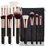 Amazon Brand – Eono Set de Brochas de Maquillaje Profesional 15 Piezas Pinceles de Maquillaje Set Premium Cosméticos Kit de Pinceles para Base de Maquillaje, Polvos, Crema, Rose Golden