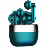 Auriculares Bluetooth, Grawille Auriculares Inalámbricos Bluetooth 5.1 con HiFi Estéreo, IPX5 Impermeables Auriculares Inalambricos con Control Táctil, Reproducci 25 Horas, para Hacer Deporte (Verde)