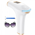 Depiladora Laser IPL Depiladora Luz Pulsada con 9 Niveles de Energía y 3 Funciones HR/SC/RA,999,900 Flashes Indolora Depilación Láser para Hombres, Mujeres, Cara, Axilas, Piernas, Cuerpo