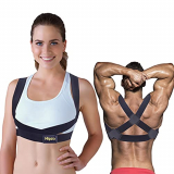 HIPZO Corrector De Espalda, Invisible Transpirable Ajustable Corrector Postura Espalda para Hombres Mujeres, Mejora la Postura, Cambia el Temperamento, Alivia los Dolores de Espalda, Hombros y Cuello