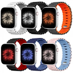 MROOYI Pulsera Océano 6 Piezas Compatible Con Apple Watch 38mm 40mm 41mm Para Mujeres Hombres, Correa De Silicona Suave Con Hebilla Compatible Con Iwatch Ultra Series 8/7/6/5/4/3/2/1/Se