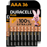 Duracell – NUEVO Pilas alcalinas Plus AAA , 1.5 Voltios LR03 MN2400, paquete de 36