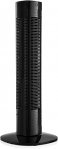 Princess 01.350001.01.001 Ventilador de torre, 76.cm, ajuste para el dormitorio, función de temporizador, 50 W, Negro