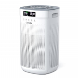 Purificador de Aire con Filtro HEPA H13 para Eliminar Humo, Polvo, Polen, Air Purifier con 4 Capas de Filtración, Modo Automático, CADR 400 m³/h