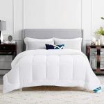 Bedsure Edredon Cama 150 Invierno – Relleno Nordico 240×220 cm de 450 gr/m² para Cama Matrimonio 150×200, Fibra Suave y Caliente, Gordo y Blanco