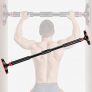 AIWITHPM Barra Dominadas Ajustable【70-100 CM】 Barra de Dominadas para Pared Sin Tornillos – Pull up Bar de Fitness Multifuncional，Carga de 350 kg