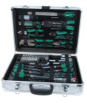 Mannesmann – M29075 – Maletín de herramientas de aluminio, equipado, 108 piezas