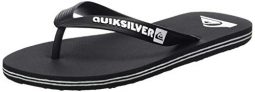 Quiksilver Molokai, Zapatos de Playa y Piscina Hombre, Negro (Black/Black/White Xkkw), 37 EU
