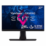 Viewsonic Elite XG270 Monitor Gaming 27″ Full HD, Panel IPS, 1 ms, 240 Hz, FreeSync, iluminación RGB, Altura Ajustable, Negro